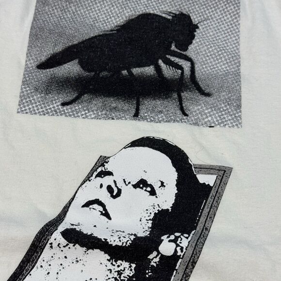 Pleasures Life Or Death Horror Grunge Streetwear Skate T-Shirt White Mens Size L - Picture 4 of 7